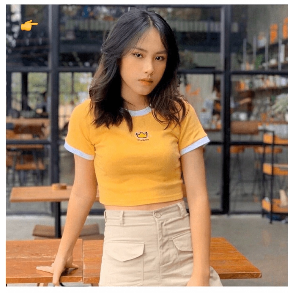 (HCM) ÁO KIỂU NỮ CROPTOP SIÊU XINH THỜI TRANG HÀN QUỐC TIỂU THƯ CHO CÁC CHỊ KME FASHION