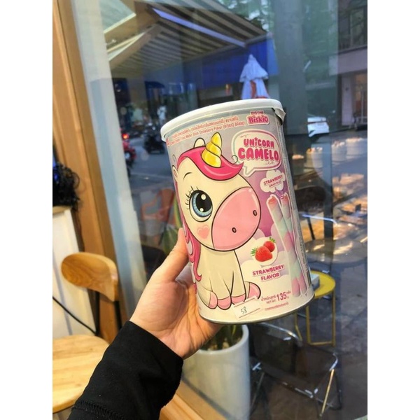 [ 135g ] Bánh Quế Nhân Kem Cầu Vồng Camelo Thái Lan / Ngựa Pony / Fullo
