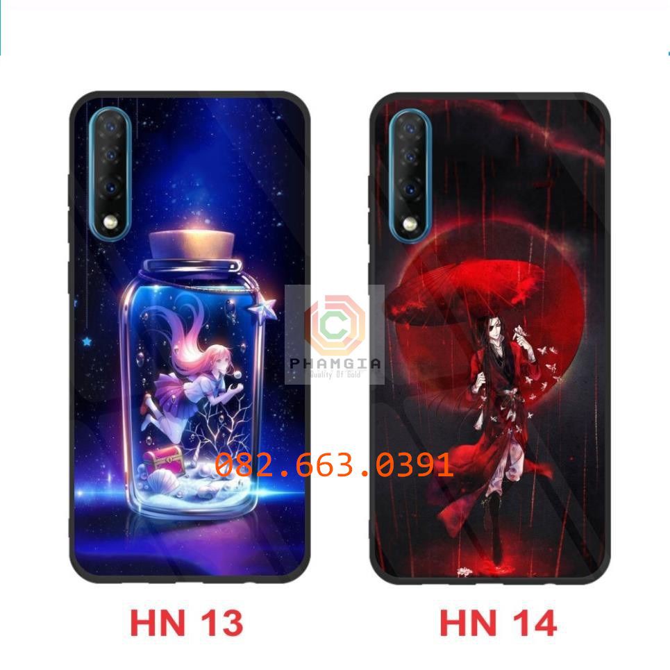Ốp lưng Vsmart Live ép kính chống bể siêu nét, hình dễ thương