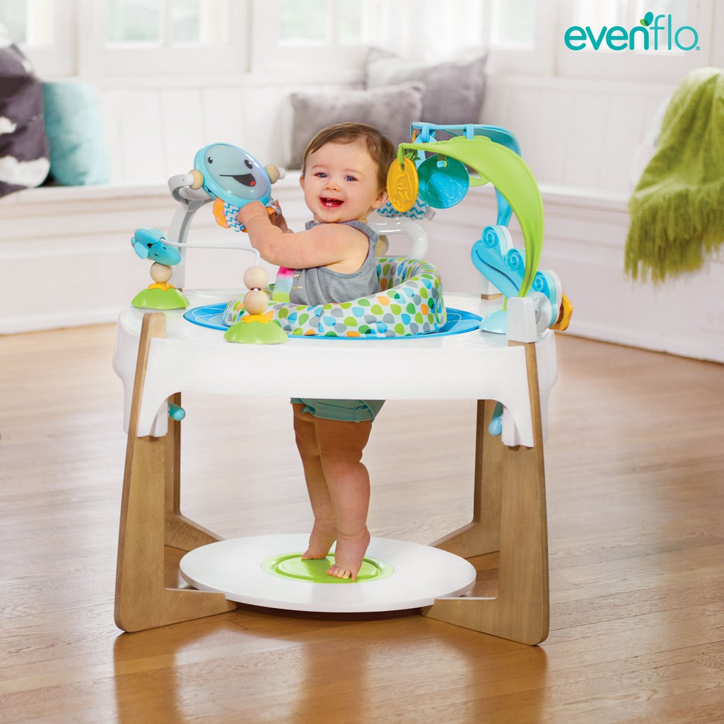 Bàn Chơi đa năng 2in1 Exersaucer Gleeful Sea dành cho bé 4 tháng đến 4 tuổi