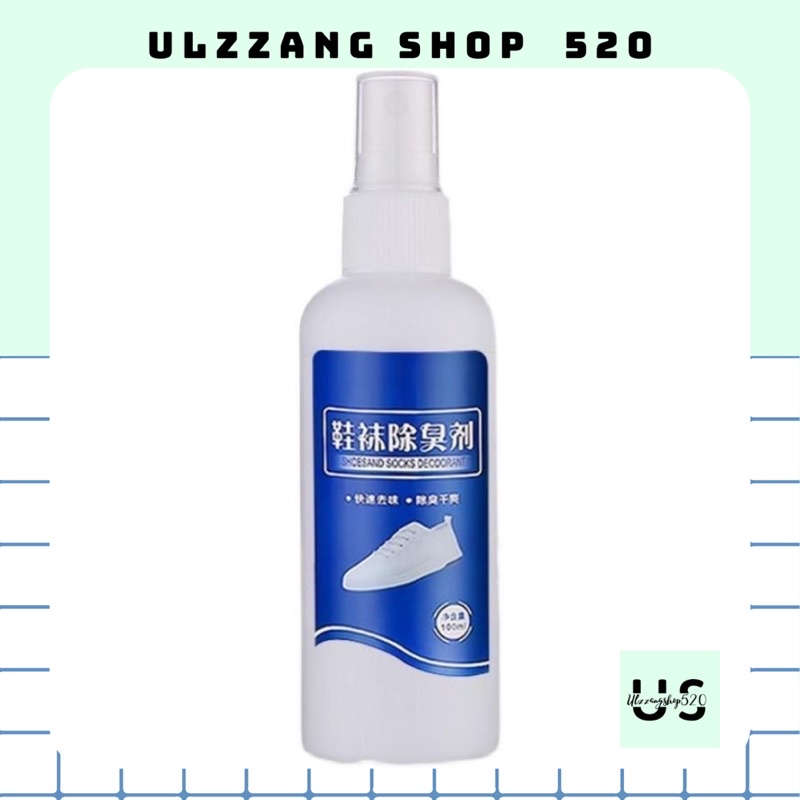 Lọ xịt khử mùi giầy dép, tất chống ẩm mốc, chống hôi Ulzzangshop520