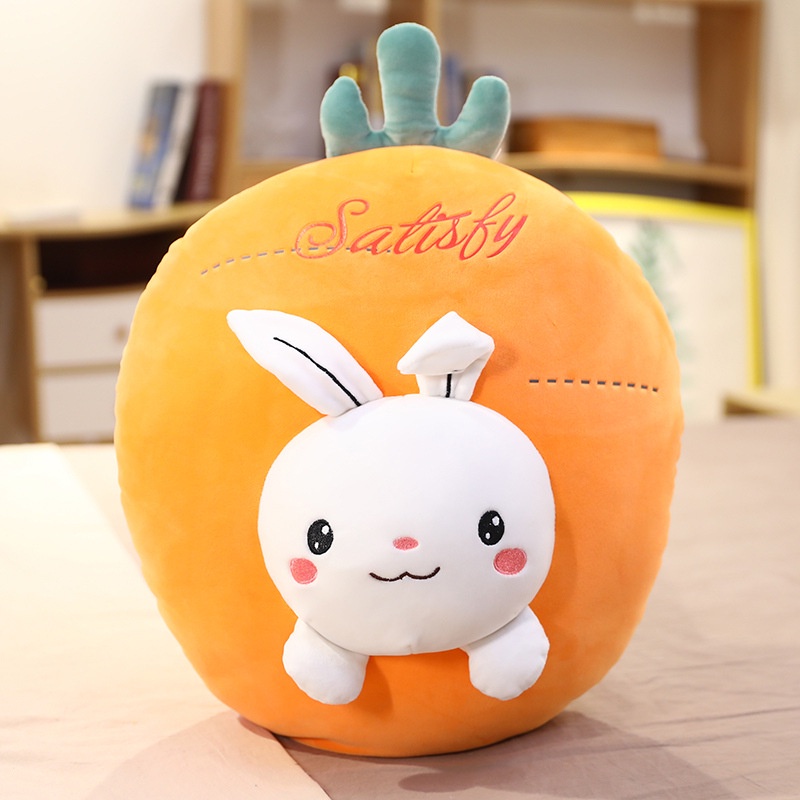 [Hàng Sẵn] Gối Chăn Văn Phòng Giữ Ấm Đáng Yêu, Chăn Gối 3in1