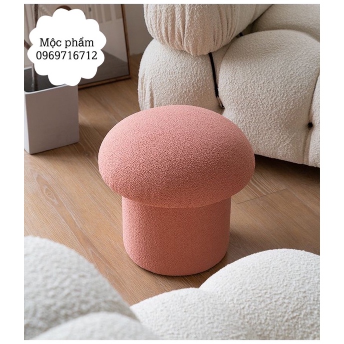 Đôn nấm Đôn decor Đôn sofa decor phòng ngủ studio châu âu