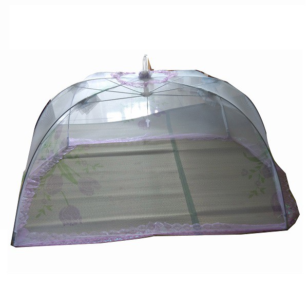 Màn( mùng) chụp cao cấp cho bé chống các loại muỗi và côn trùng, khung inox