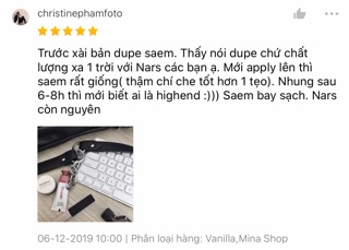 Che khuyết điểm Nars Concealer fullbox, fullsize 6ml.