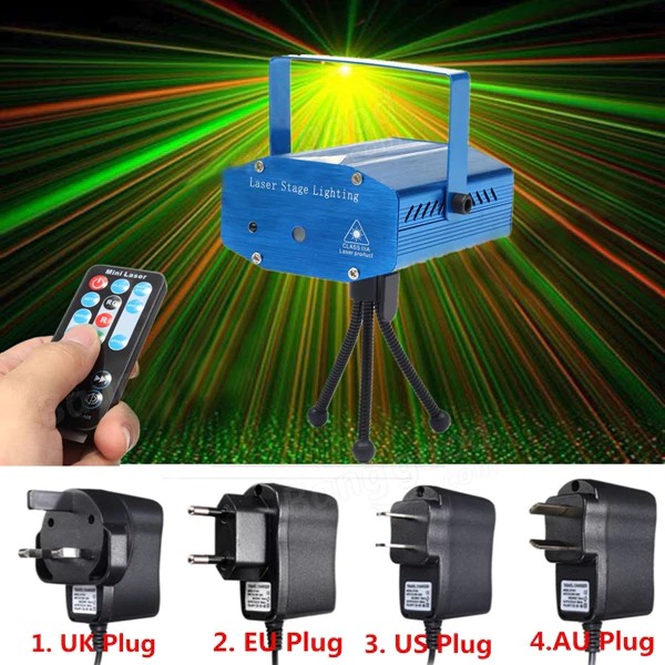 ĐènGIADUNGTONGKHO1Đèn Trang Trí Laser Light Mini Cảm Biến Chớp Theo Nhạc, Đèn LED trang trí phong bay phòng karaoke