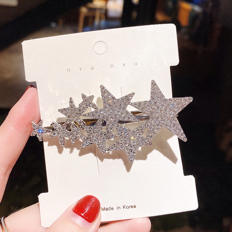 kẹp tóc ngôi sao lấp lánh