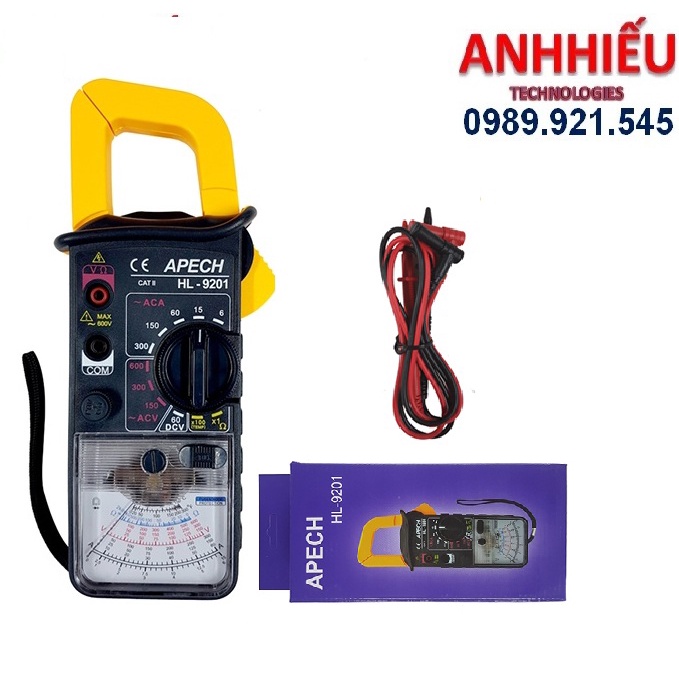 APECH HL-9201 ampe kìm hiện kim  Apech HL 9201