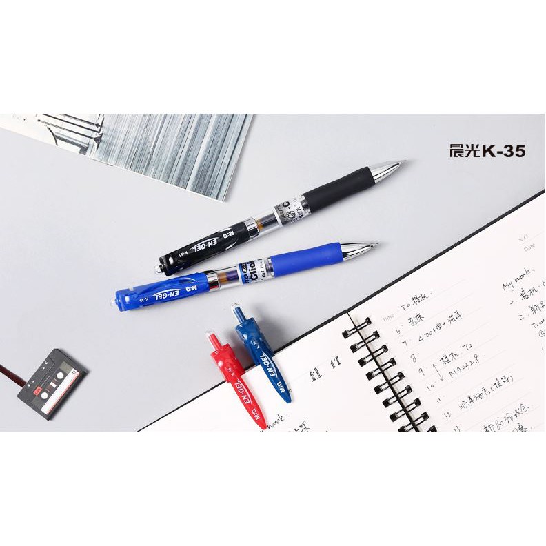 Bút Gel luyện chữ Hán, luyện thư pháp bút sắt M&G K35  ngòi 0.5mm