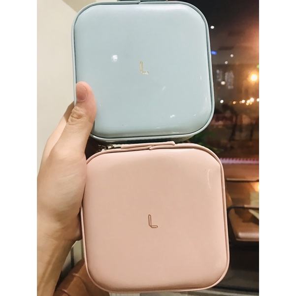 Bóp đựng Laneige siêu xinh Mint xanh hồng