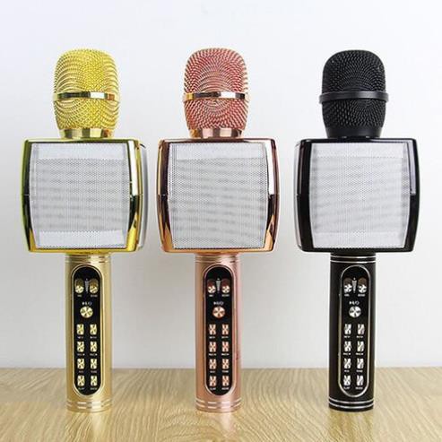 Micro Karaoke Bluetooth YS-91 Hát Karaoke Cực Bắt Giọng, Loa Bass Siêu Hay, Âm Thanh Lớn - BH 6 Tháng