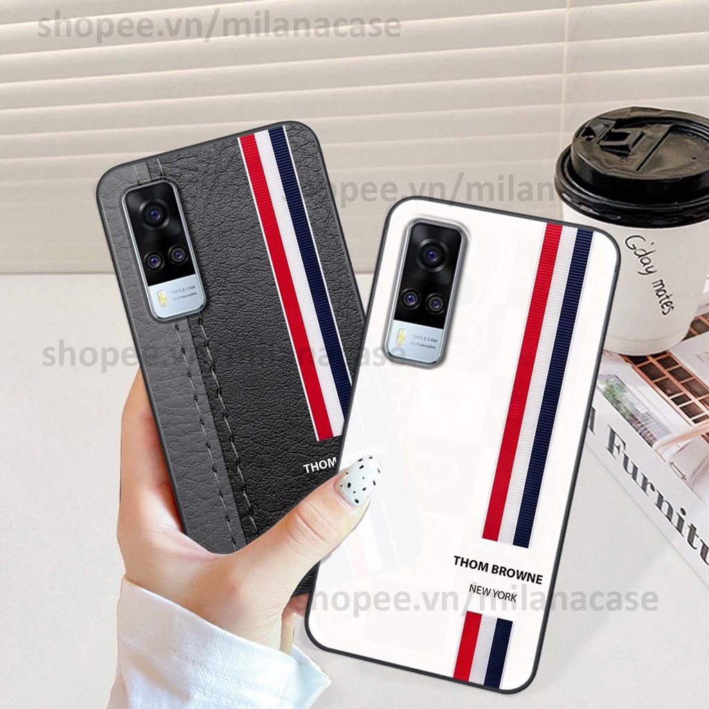 Ốp Vivo Y51 2020 in hình các thương hiệu nổi tiếng trẻ trung thể thao cá tính