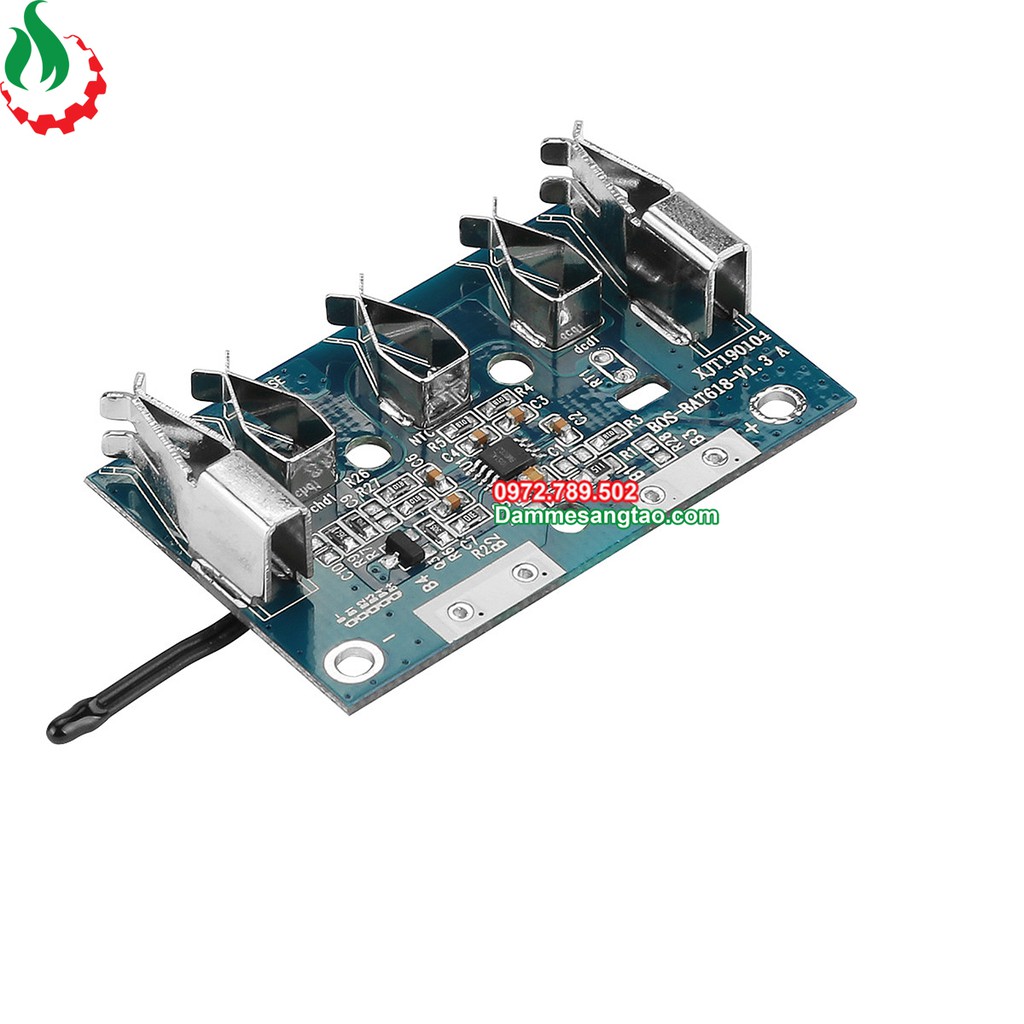 DMST Mạch pin Bosch 5S 18V Li-ion 3.7V nhận sạc zin