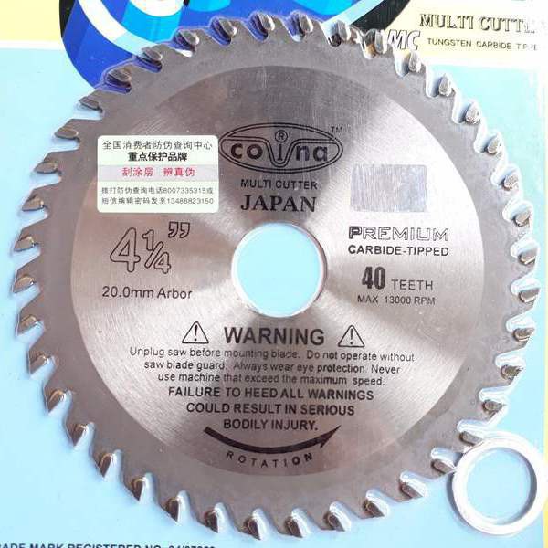 lưỡi cắt gỗ covina 105mm 40 răng