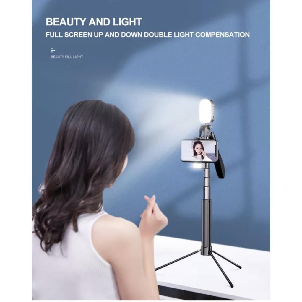 Gậy selfie chụp ảnh quay phim hỗ trợ livestream chống rung cơ học xoay 360 độ Ringke™️ | BigBuy360 - bigbuy360.vn