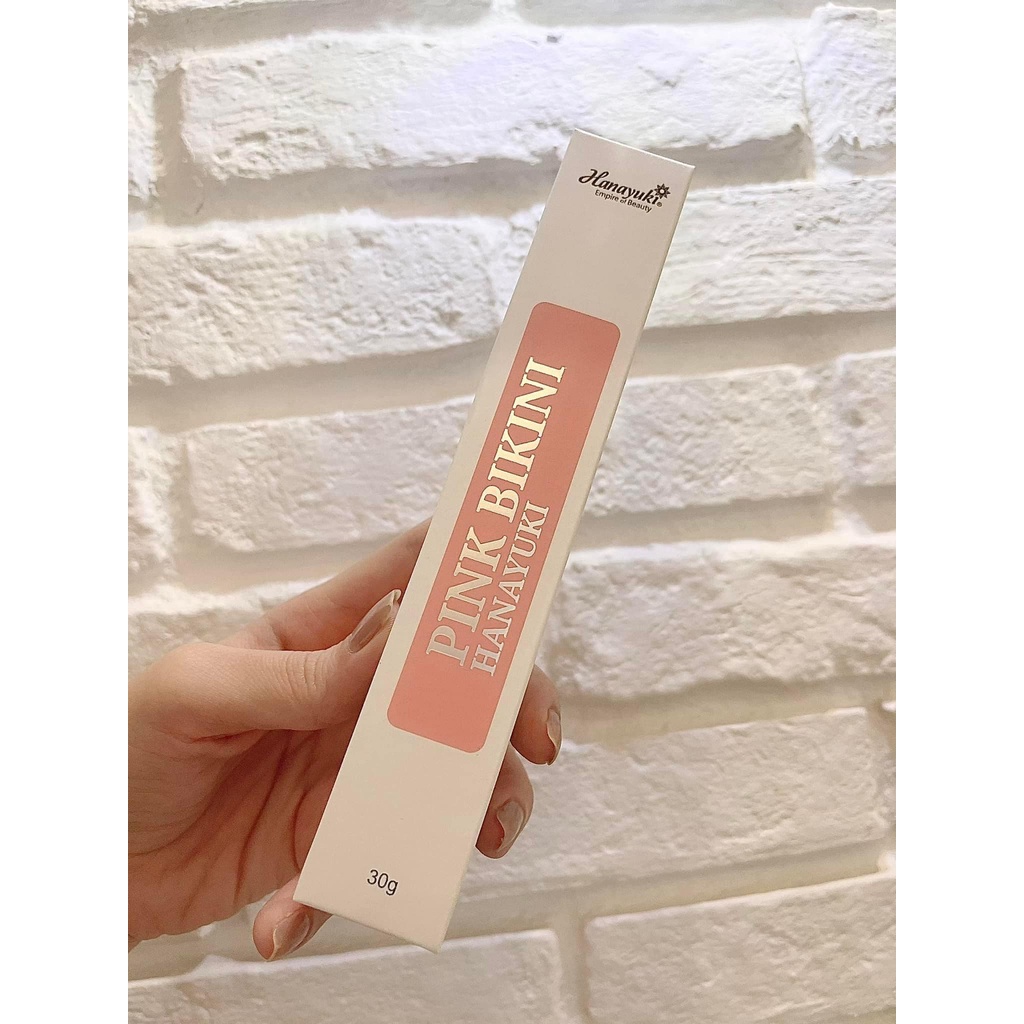 Sỉ - Kem làm hồng, khử thâm vùng_kín, vùng nách Pink Bikini Hanayuki chính hãng 30gr- Hanayuki Beauty Clinic