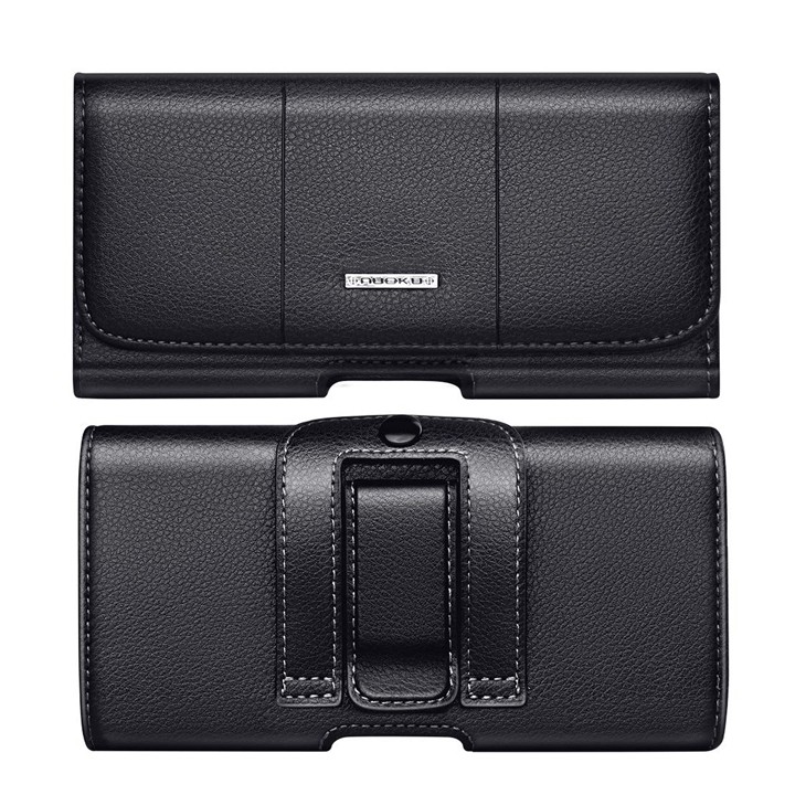 Bao da đeo thắt lưng cho điện thoại đa năng chính hãng Nuoku - Đeo ngang