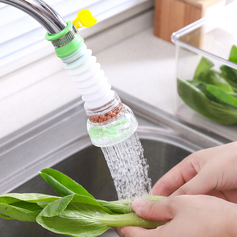 Đầu lọc gắn vòi nước giúp tiết kiệm và chống văng xoay 360 độ tiện dụng cho nhà bếp