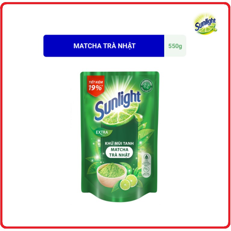 Nước Rửa Chén SUNLIGHT Túi 550g ( Hàng KM )