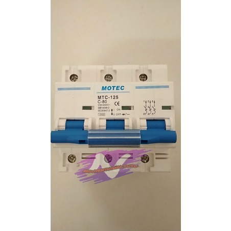 Mcb 3pha trắng motec 3 tép trắng 3pha