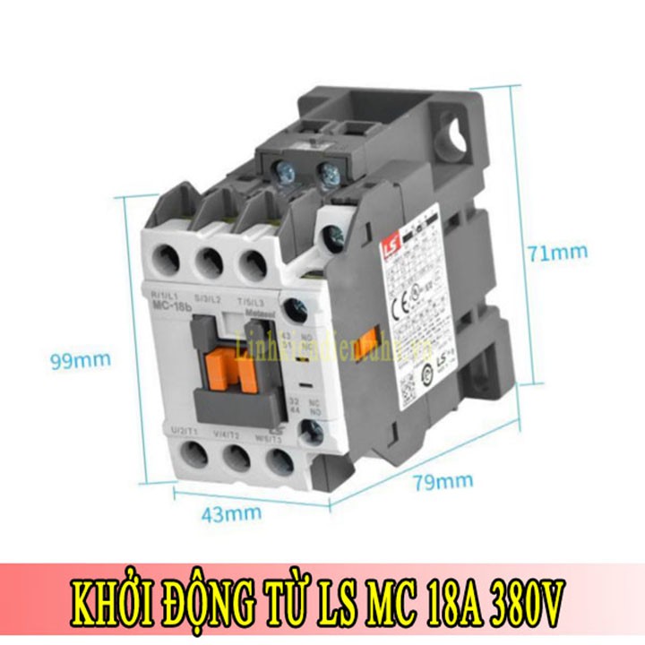 Khởi Động Từ LS MC 18A 380V