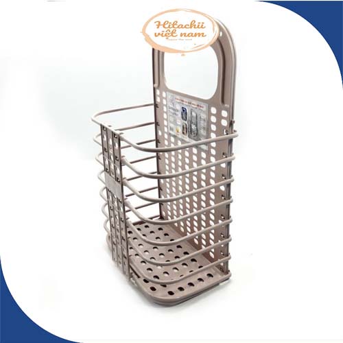 Giỏ Đựng Quần Áo Trước Khi Giặt Treo Tường Thiết Kế Thông Minh Gấp Gọn Tiện Lợi, Giỏ nhựa treo tường kích thước lớn