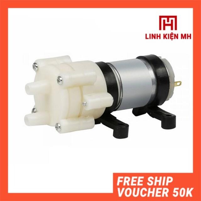 Máy Bơm Chân Không Mini 6 - 12V 365, Chế Bơm Nước Sủi Khí Cho Hồ Cá