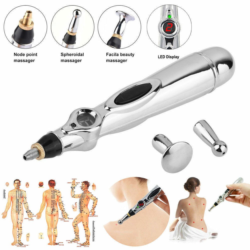 Bút Châm Cứu Trị Liệu Xung Điện Massager Pen W-912 Cao Cấp