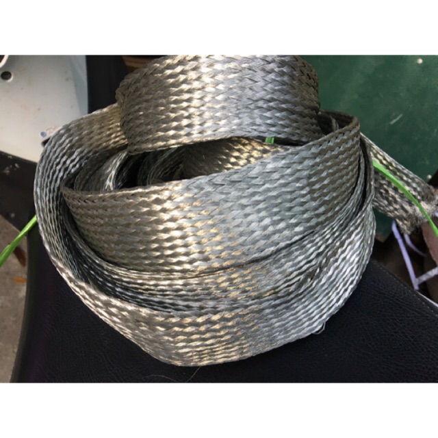Cáp đồng bện M70, bản rộng 5cm, dày 2.2mm
