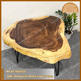 [HÀNG XƯỞNG GIÁ GỐC]  Mặt gỗ me tây nguyên tấm KR20120