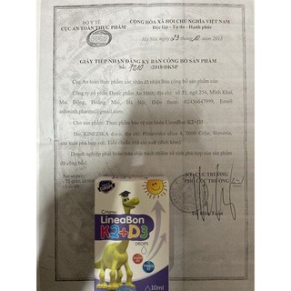 [Tem chống hàng giả] LineaBon K2+D3 - Bổ sung vitamin k2,D3 (Date mới)