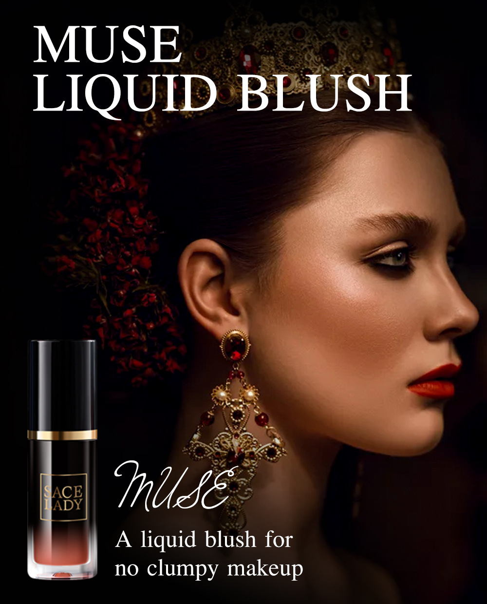 (Hàng Mới Về) Má Hồng Dạng Lỏng Sace Lady Trang Điểm Tự Nhiên Phong Cách Âu Mỹ | BigBuy360 - bigbuy360.vn