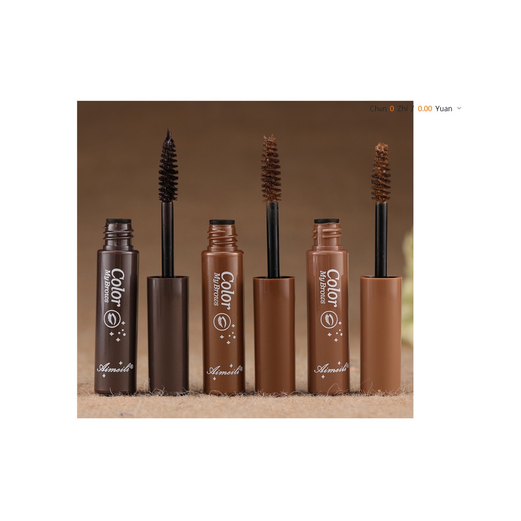 Mascara Lông mày Aimeli không thấm nước Mascara Nhuộm Lông mày Mã Xuka Cosmetic AML123 | BigBuy360 - bigbuy360.vn