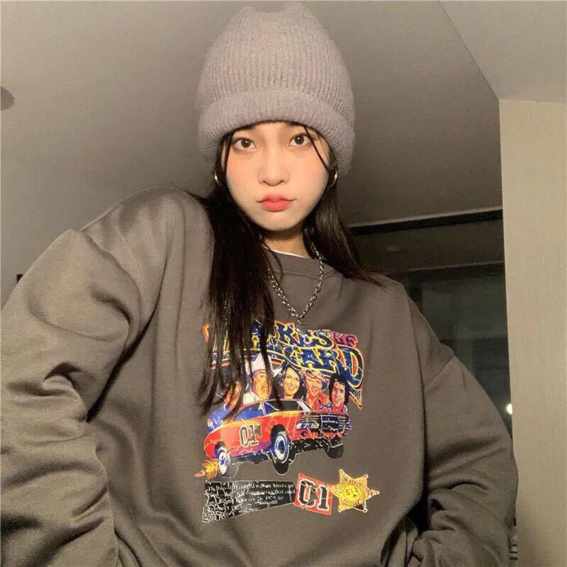 Áo Sweater Ô tô Chất Nỉ Ngoại, Màu Siêu Độc Lạ, Form Unisex Siêu Hot ( kèm ảnh thật)