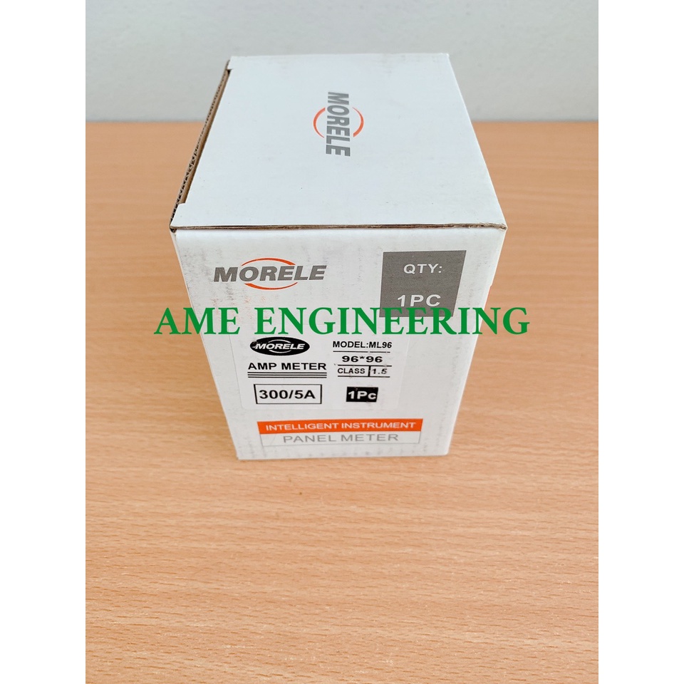 Đồng hồ Ampe ML96 300/5A 96x96mm, chỉ thị kim - Hàng chính hãng