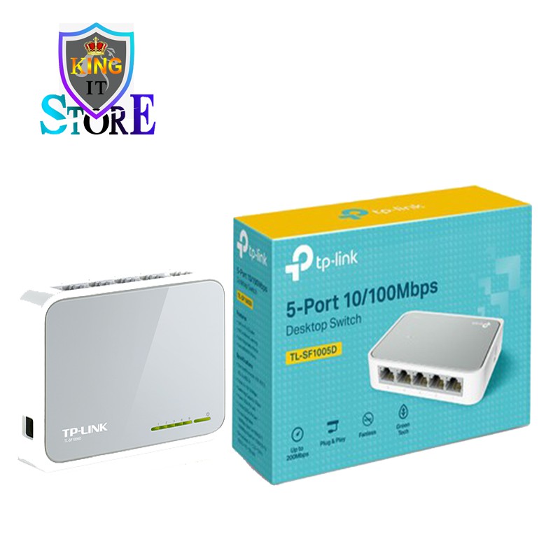 Bộ chia mạng 5 cổng TpLink SF1005D chính hãng - Switch 5 port TPlink