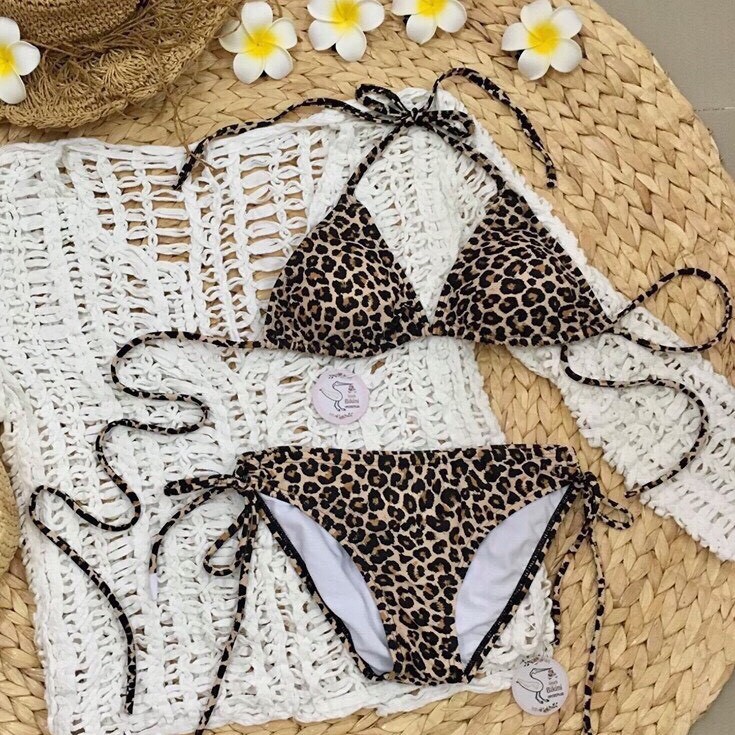 Bikini Liền Thân Khoét Eo Da Beo Nhiều Màu Mới bikini129k | BigBuy360 - bigbuy360.vn