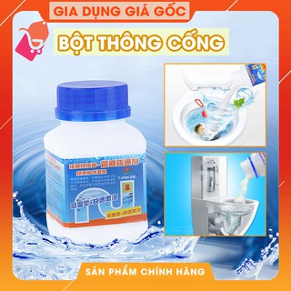 Bột Thông Cống, Đường Ống, Bồn Cầu, Bồn Rửa Mặt..Xử Lý Triệt Để Cặn Bã, Chất Thải Hữu Cơ