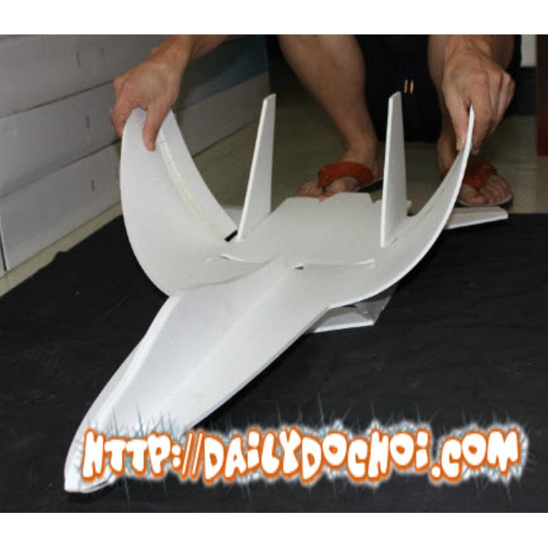 VXOP 1 vỏ xốp ép tự cắt theo ý muốn dùng cho chế tạo máy bay mô hình cỡ lớn