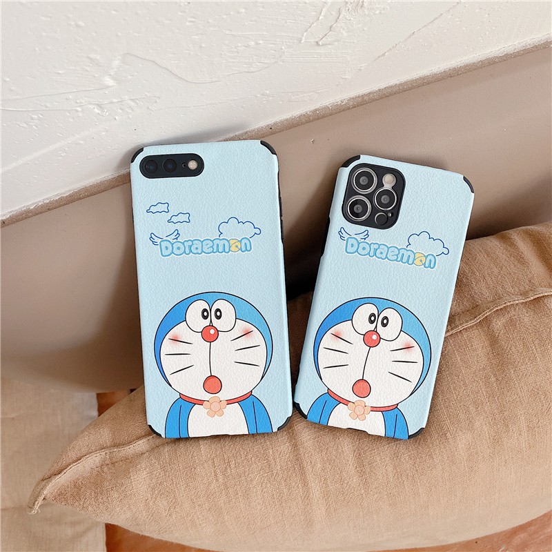 Ốp điện thoại silicon hình Doraemon cho iPhone 12 Pro Max 12 Mini 11 Pro Max Xs Max Xr 6 6S 7 8 Plus Redmi 8 NOTE 8 Pro NOTE 7 NOTE 9