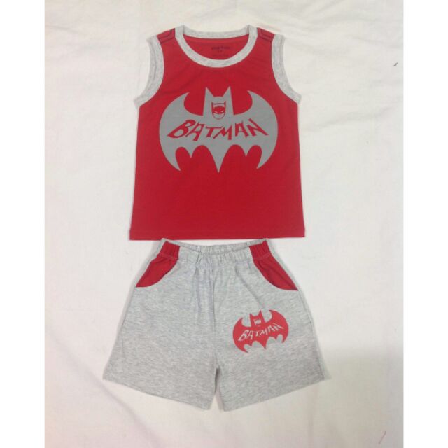 Đồ Bộ Bé Trai Batman Cotton 100%