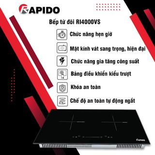 Bếp Từ Rapido RI4000VS