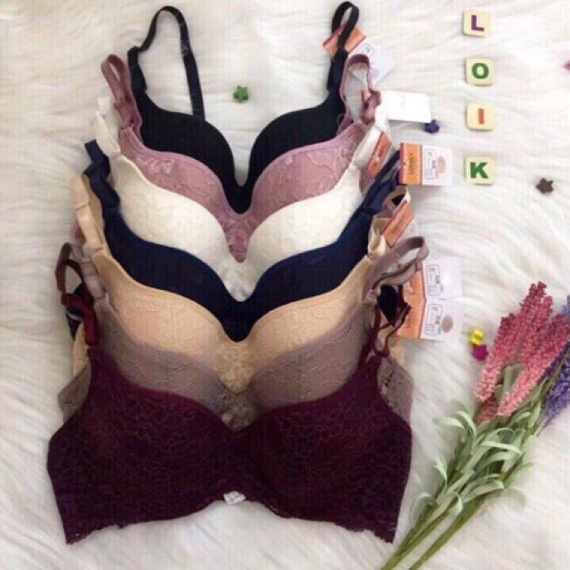 Áo Ngực Lovely 291 Mút Ép Mỏng có gọng nâng đẹp