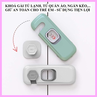 Khoá gài tủ lạnh, tủ quần áo, ngăn kéo cao cấp