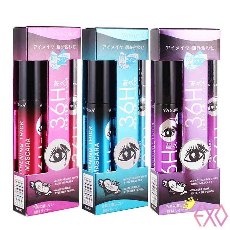 [Hàng mới về] Set mascara + bút kẻ mắt 2 trong 1 lâu trôi chống nước hiệu quả | BigBuy360 - bigbuy360.vn