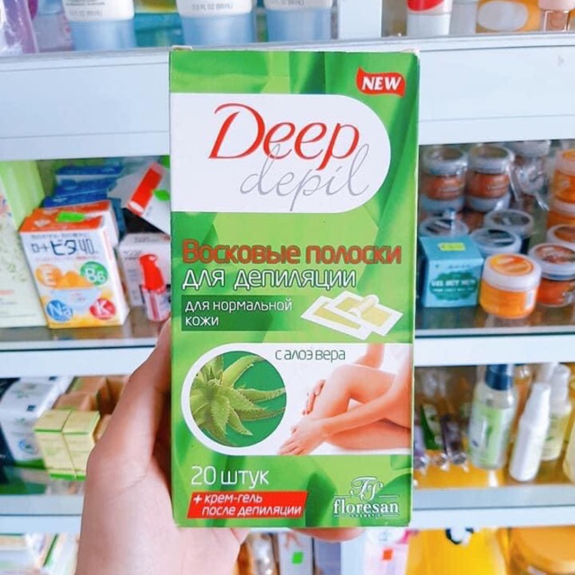 Tẩy ria mép (triệt lông mặt, ria mép, nách, vùng kín bikini) Deep depil