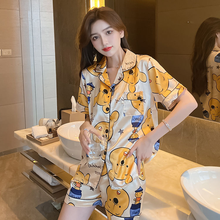 Set Đồ Ngủ Hình Gấu Pooh Xinh Xắn Dành Cho Nữ | BigBuy360 - bigbuy360.vn