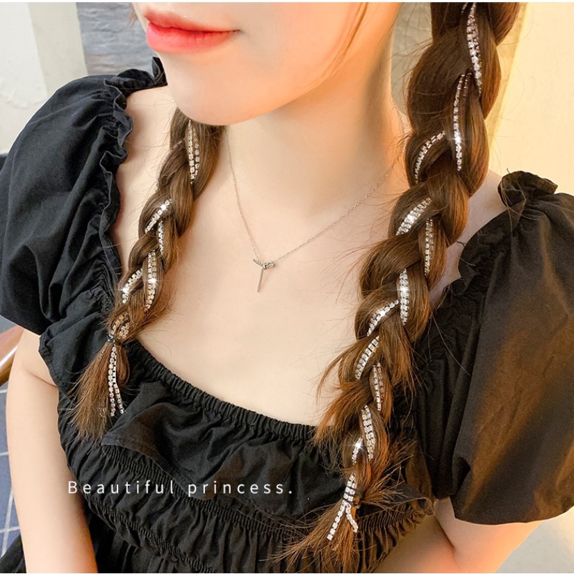 1 kẹp tóc không đường may kiểu Hàn Quốc cho nữ