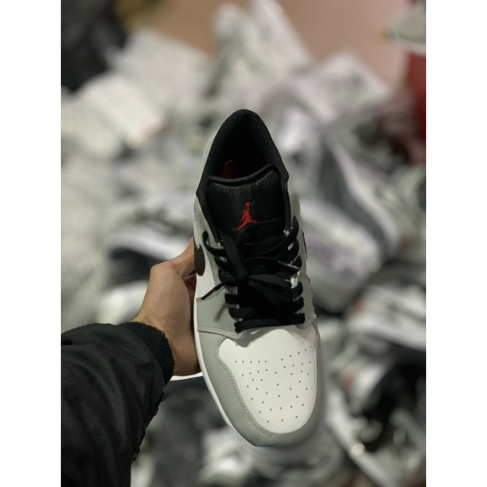 Giày Nike Jordan JD 1 Low Paris Cổ Thấp Xám, Giày Thể Thao Nam Nữ Cổ Thấp Cao Cấp Full Box Bill | BigBuy360 - bigbuy360.vn