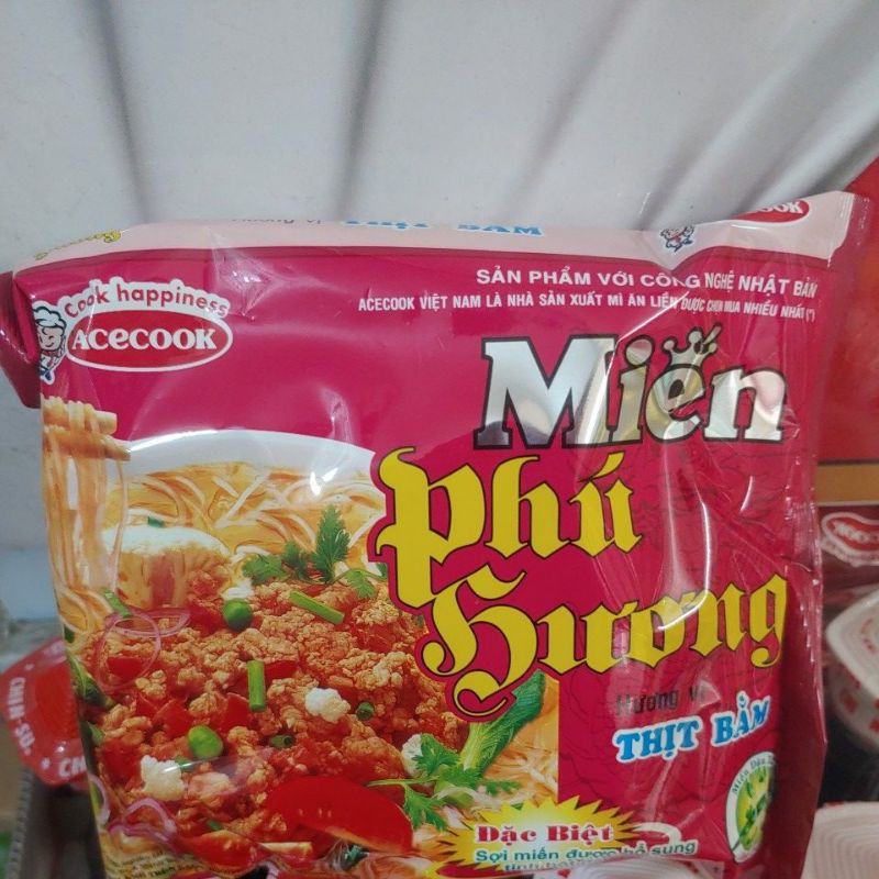 MIẾN PHÚ HƯƠNG THỊT BẰM - SƯỜN HEO - THỊT HEO NẤU MĂNG 58G